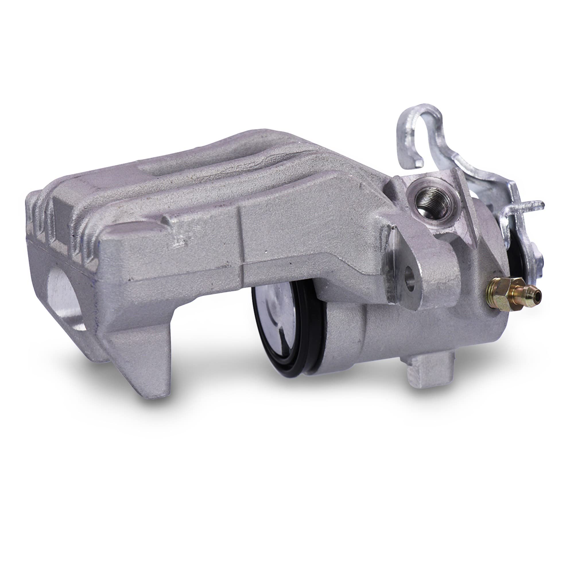 ATEC GERMANY 1x Pinza de freno trasero puño derecho pinza sin soporte, compatible con AUDI A3, TT, SEAT CORDOBA, IBIZA, LEON, TOLEDO, SKODA FABIA 1, FABIA 2, ROOMSTER, VW GOLF 4, NEW BEETLE, POLO,