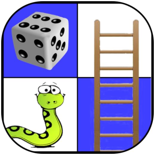Snakes and ladders - Classic Board Game for 2 to 4 players