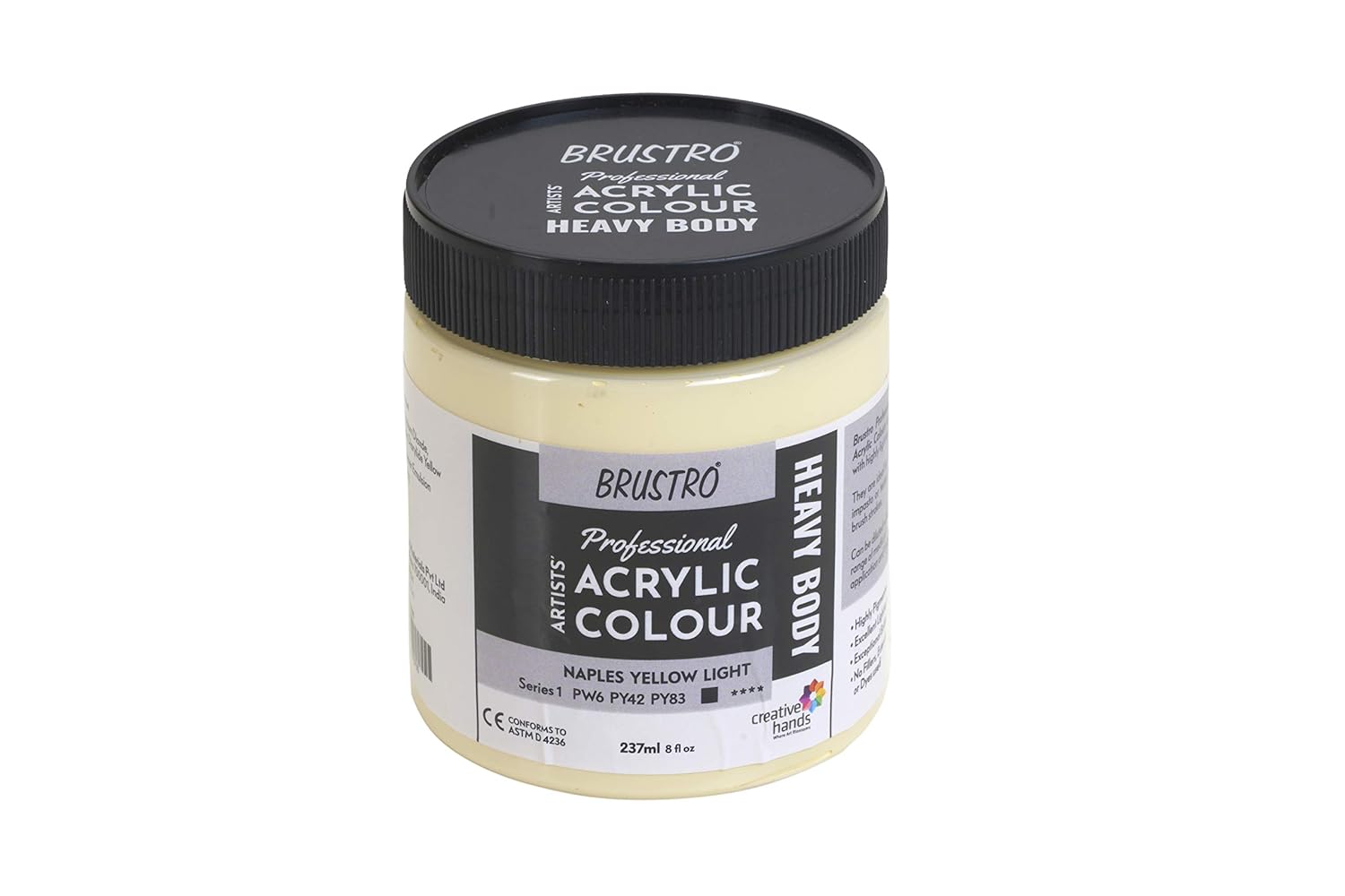 BRUSTRO Professional Artists ’ Heavybody Acrylic Paint 237Ml Naples
