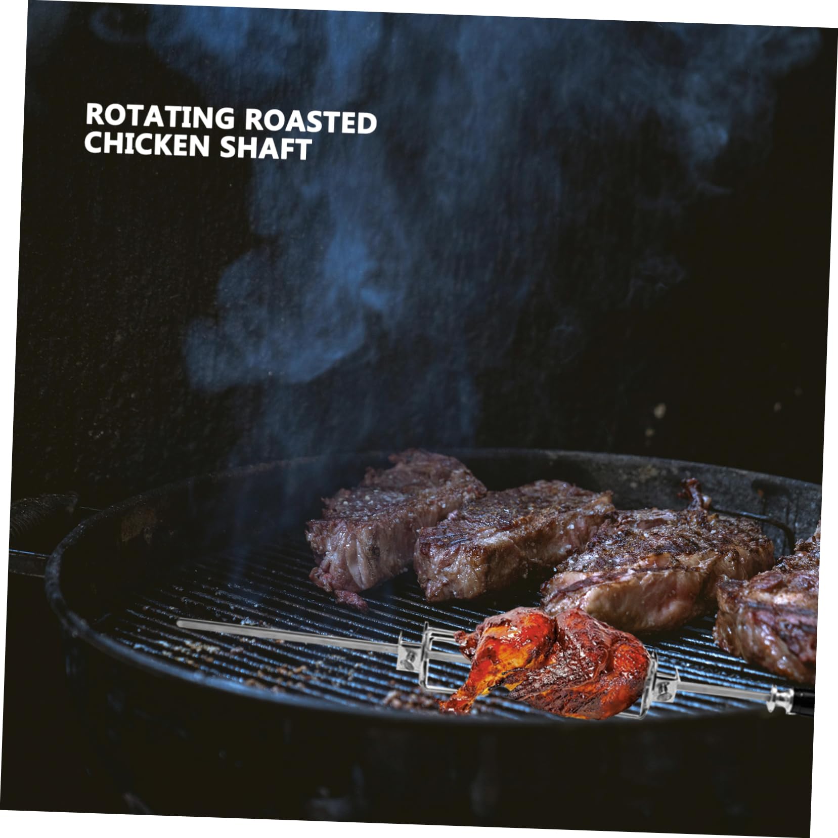 Happyyami 8pezzi Forchette Per Arrosto Acciaio Inossidabile Per Grigliare e Pollo Utensili Da Cucina Per Bbq e Ristorazione e Portare Con Sé