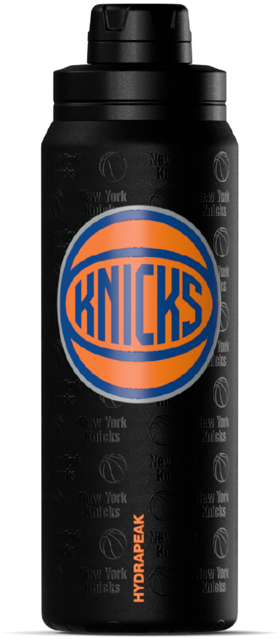 Hydrapeak x NBA Officially Licensed New York Knicks 26 oz Active Water Bottle with Chug Lid and Handle Reusable Stainless Steel Double Wall Insulated