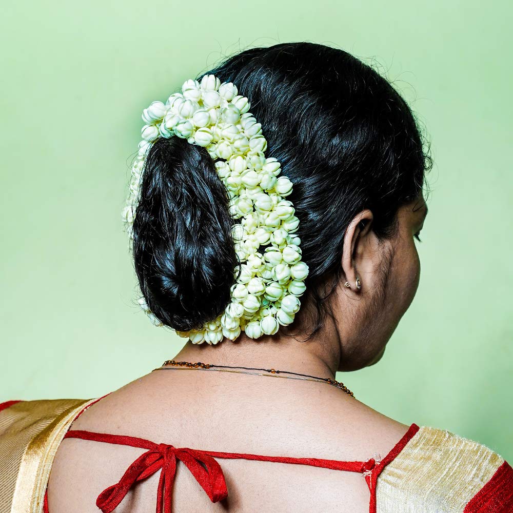 Share 75+ artificial jasmine flowers for hair latest in.eteachers