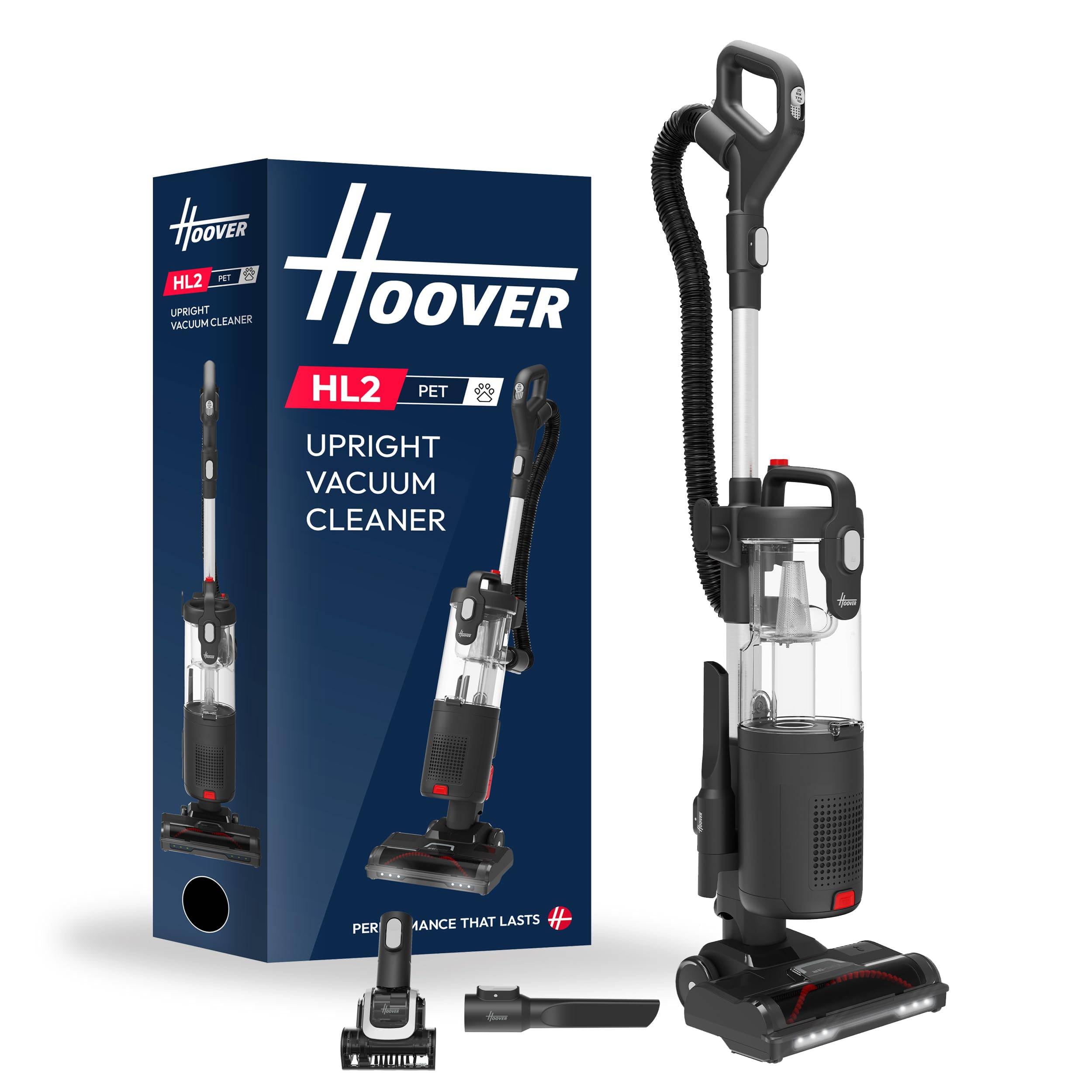 Hoover Anti Hair Wrap Turbo Style Lightweight Upright Vacuum Cleaner Hl2 Pets - Titanium