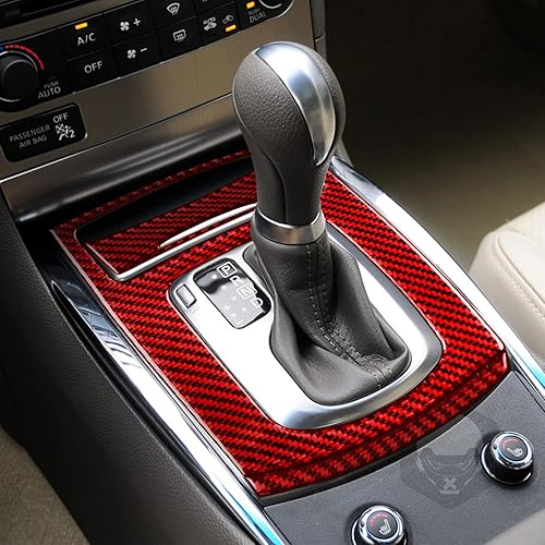 Miniatura 15 de NVCNX Real Premium Carbon Fiber Compatible with Infiniti G37 2011 2012 2013 Coupe Sedan Convertible Accessories Car Center Console Dash Dashboard