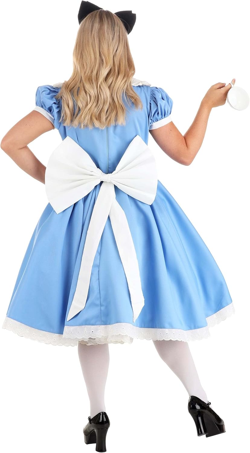 Women's Alice Costume Elite Alice in Wonderland Adult Costume - Image 6