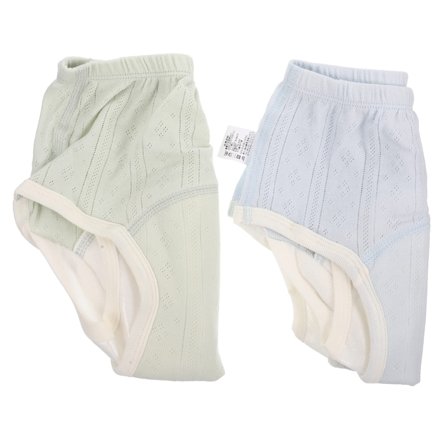 Yardwe 2pcs Cotton Training Pants for Absorbent and Washable Underwear for Boys Leak Design Soft Breathable for Potty Training