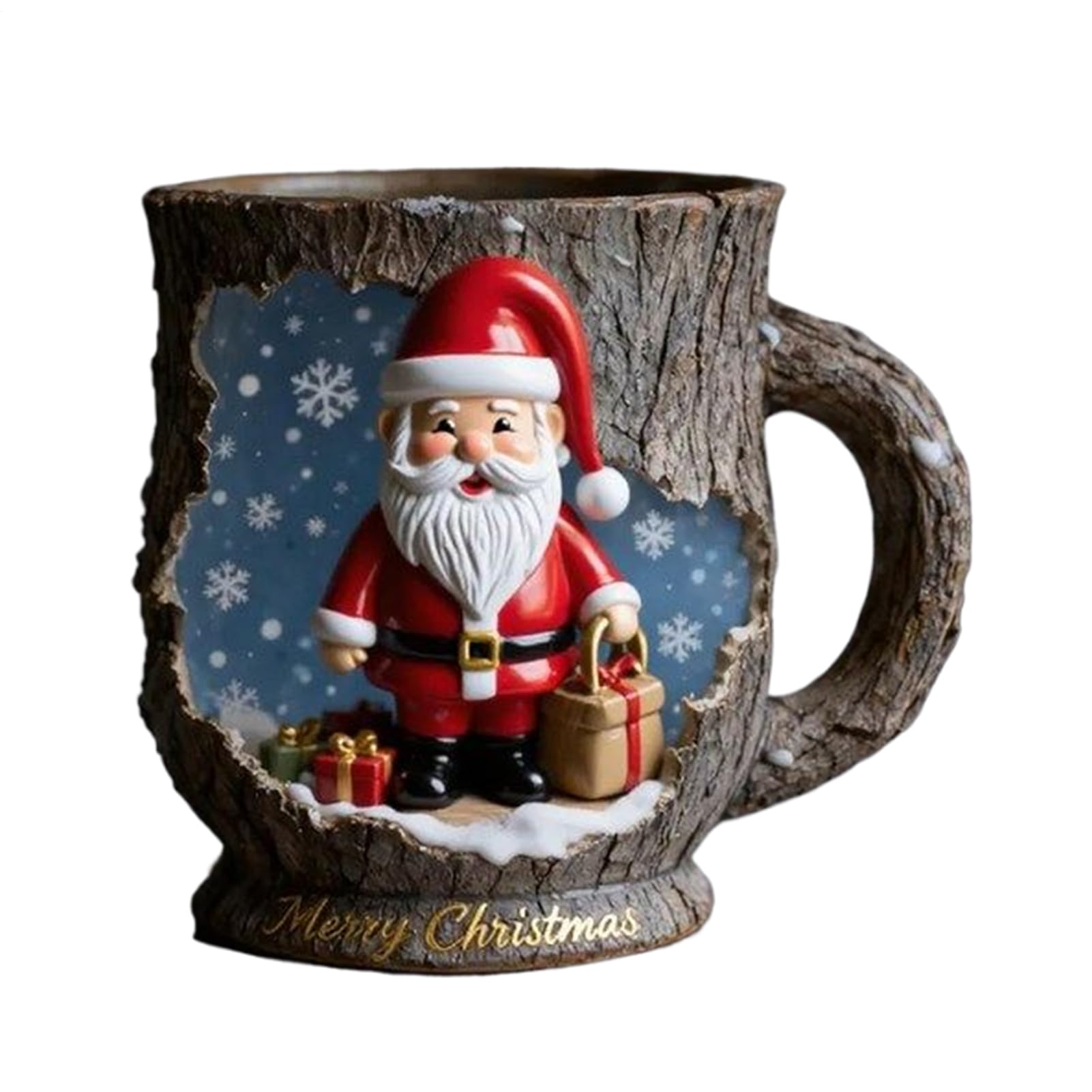 Tazas de café de Navidad con diseño de Papá Noel para mesa y café