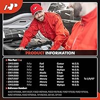 Vista 2 de A-Premium Compresor de CA con embrague compatible con Ford Contour 1995-2000, Escape 2001-2007 y Mazda Tribute 2001-2006 y Mercury Cougar 1999-2002