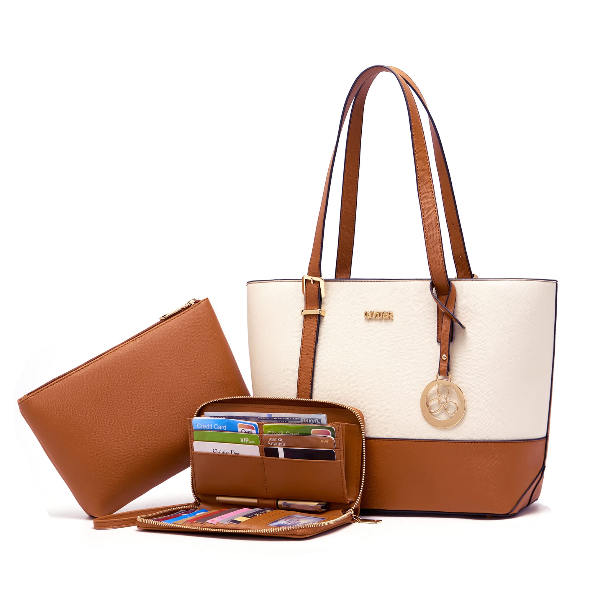 Purses And Wallets Set For Women Work Tote Satchel Handbags Shoulder Bag Top Handle Totes Purse With Matching Wallet