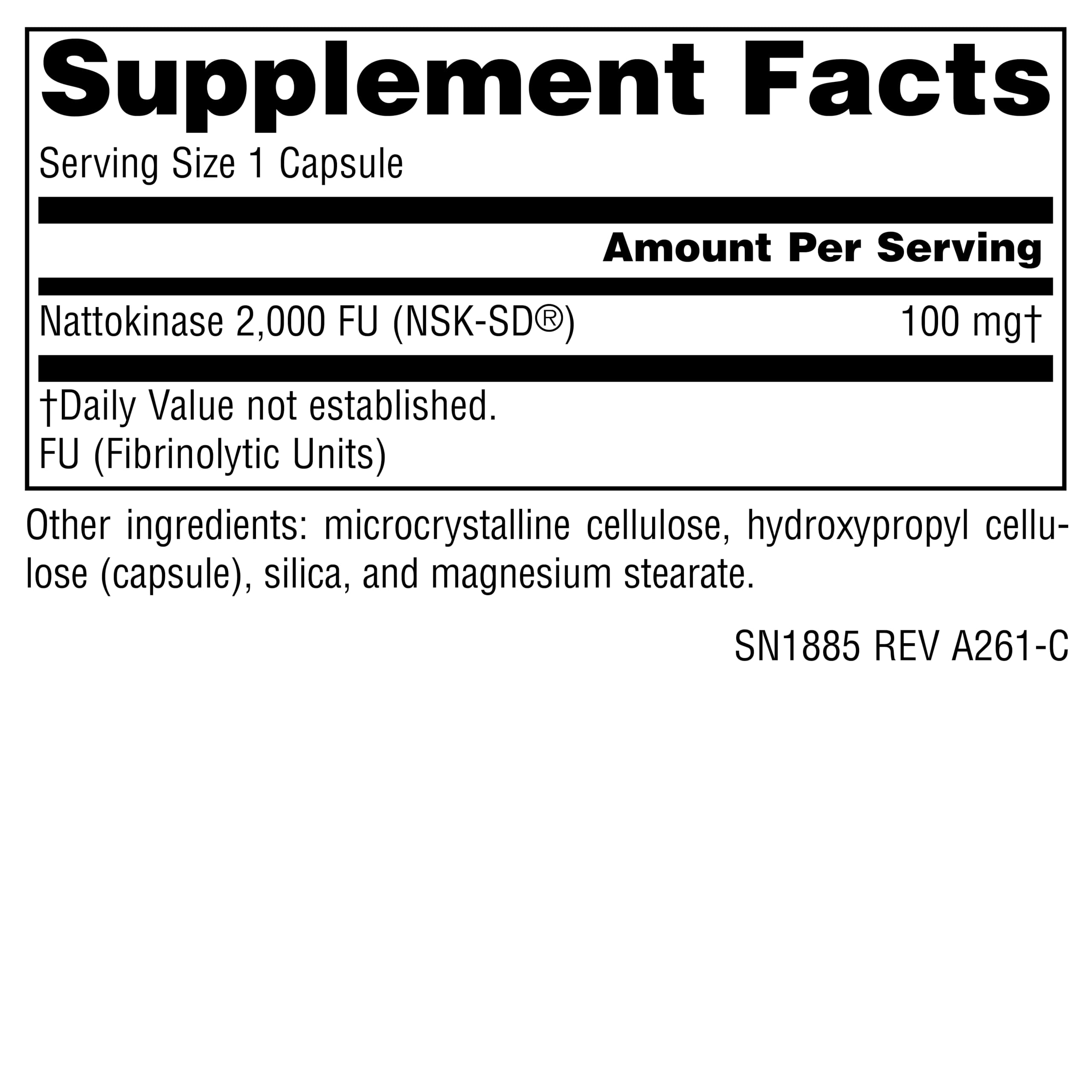 Source Naturals NSK-SD Nattokinase, 100 mg - 60 Vegan Capsules — Amazon image 2