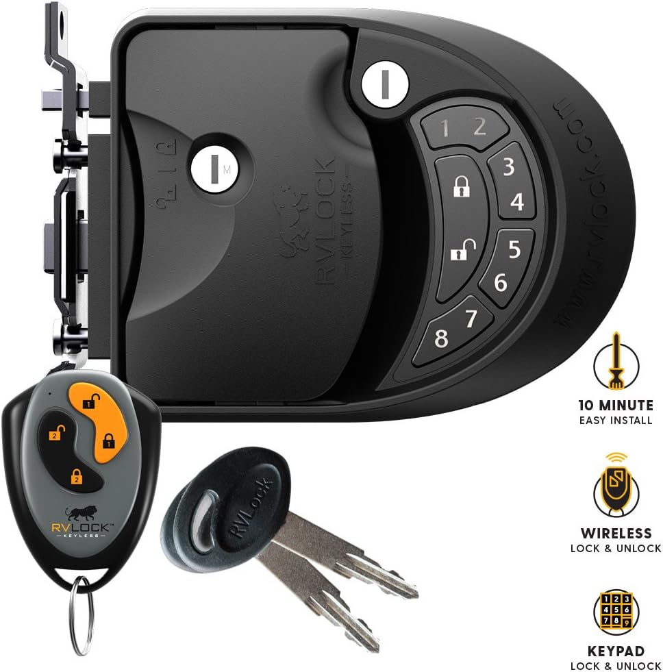 Cheap RVLock Class C/A Keyless Entry Keypad and Handle w/ Fob, RV Door Lock Discount 70% RVLock Class C/A Keyless Entry Keypad and Handle w/ Fob, RV Door Lock