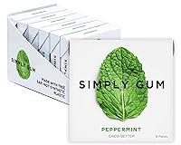 Vista 28 de SIMPLY Gum Canela, goma de mascar natural sin plástico, paquete de 12 (180 piezas) Vegano, Kosher, sin OMG, sin aspartamo y sin sorbitol