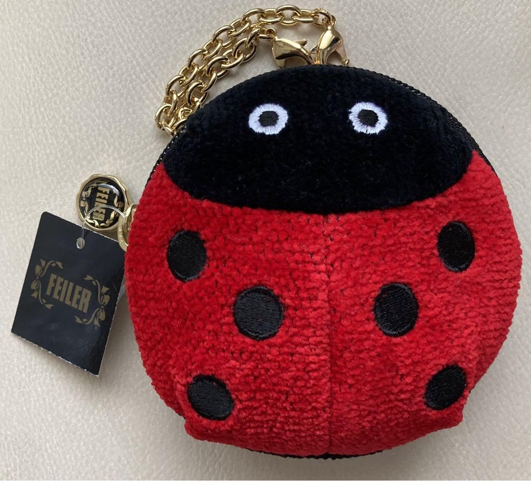 【新品】フェイラー　FEILER　てんとう虫　チャーム　ポーチ フェイラーてんとう虫ポーチチャーム