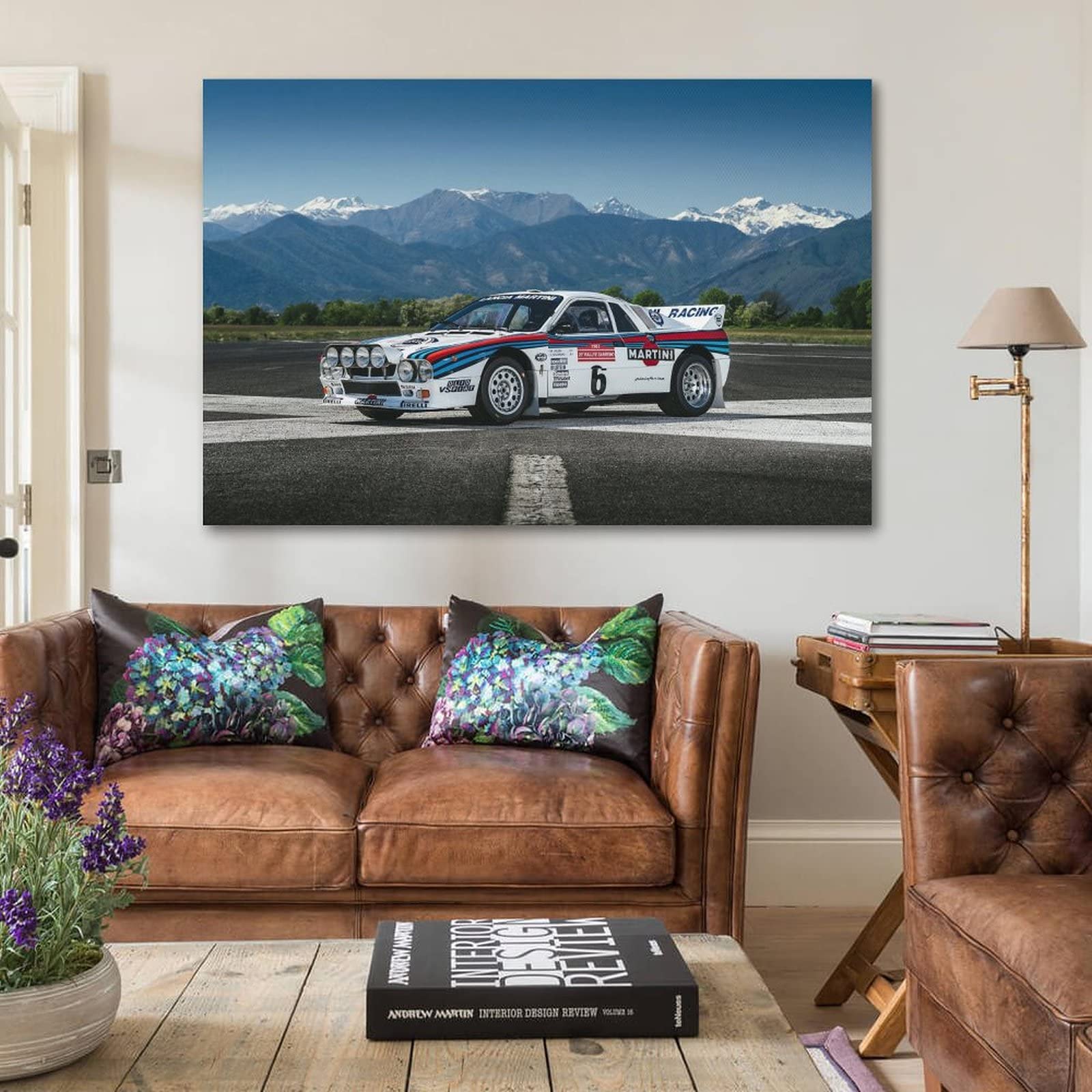 LANCIA 037 coupé Rallye Monte-Carlo (A fiche affiche auto