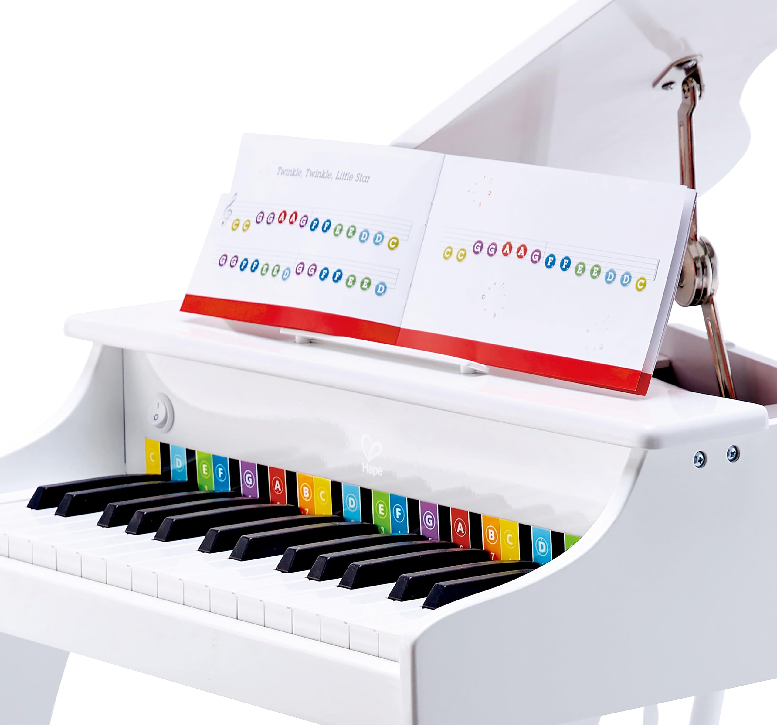 Amazon.co.jp: Hape(ハペ) デラックスグランドピアノ(白色) E0338A