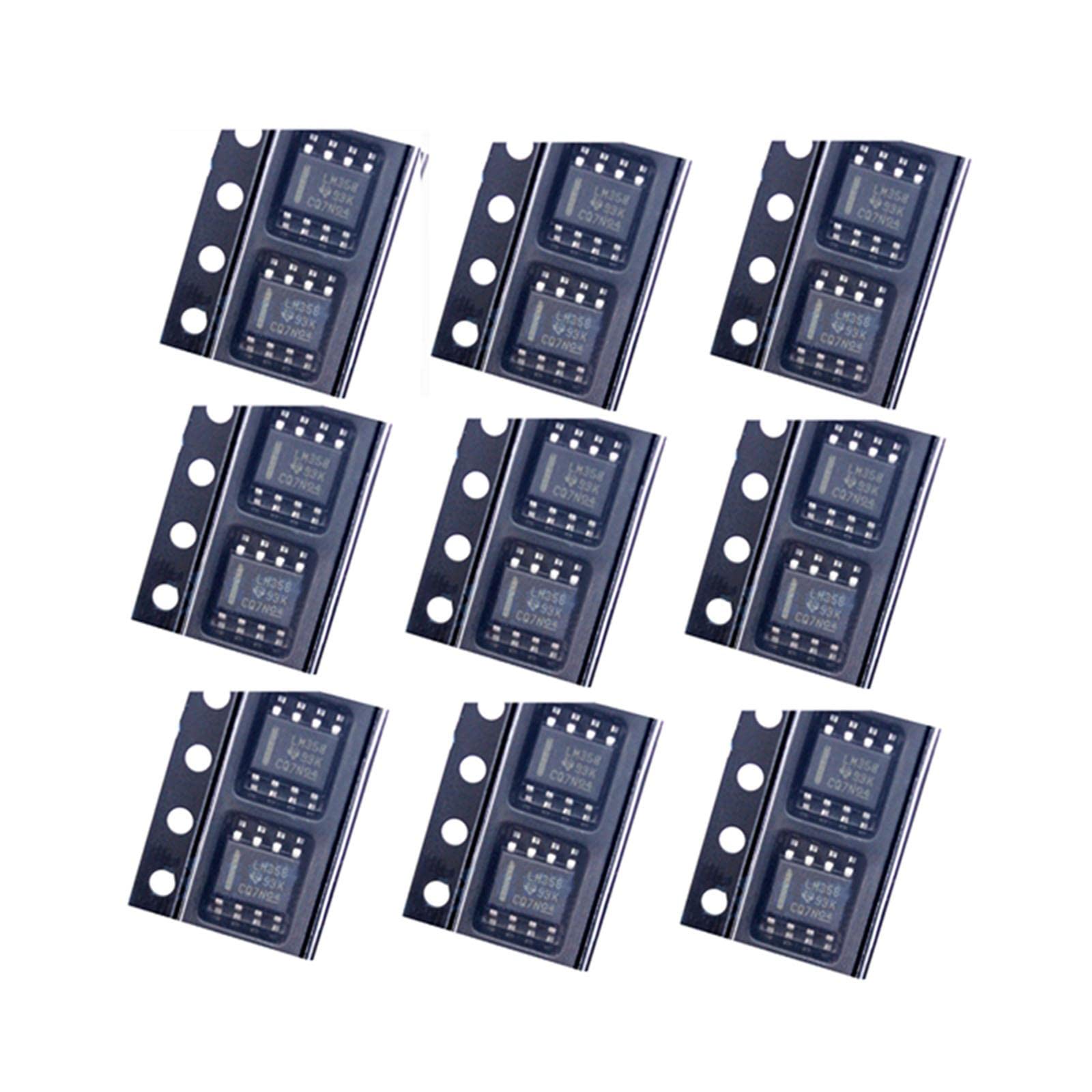 2X Kit Fai da Te con Doppio Amplificatore Operazionale LM358 da 20 Pezzi