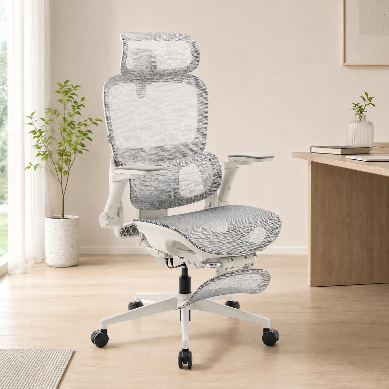 SIHOO B300 PRO Ergonomic Office Chair with Footrest