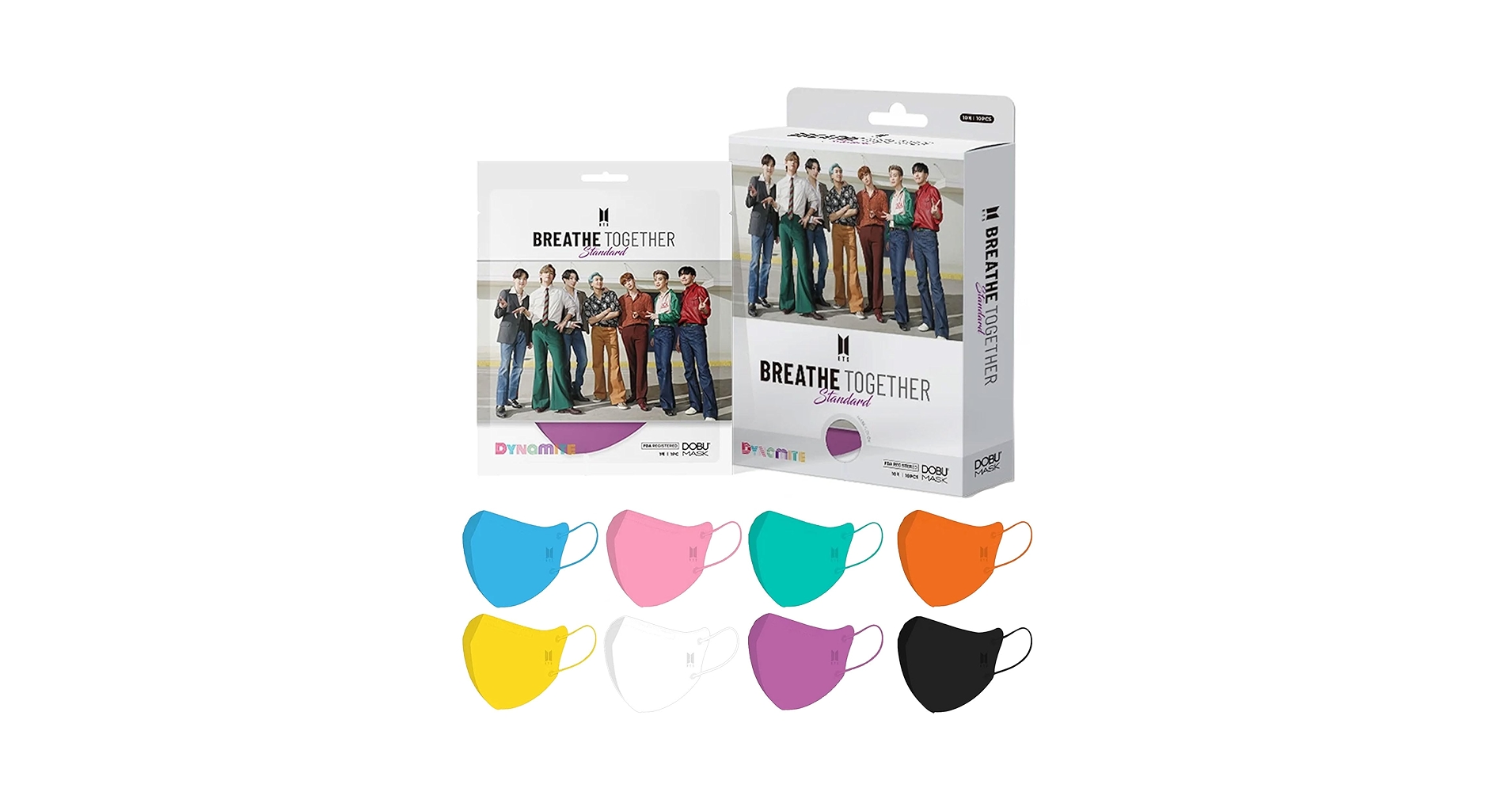 Amazon.co.jp: [POP SKIN] カラーランダム10枚セット BTSマスク
