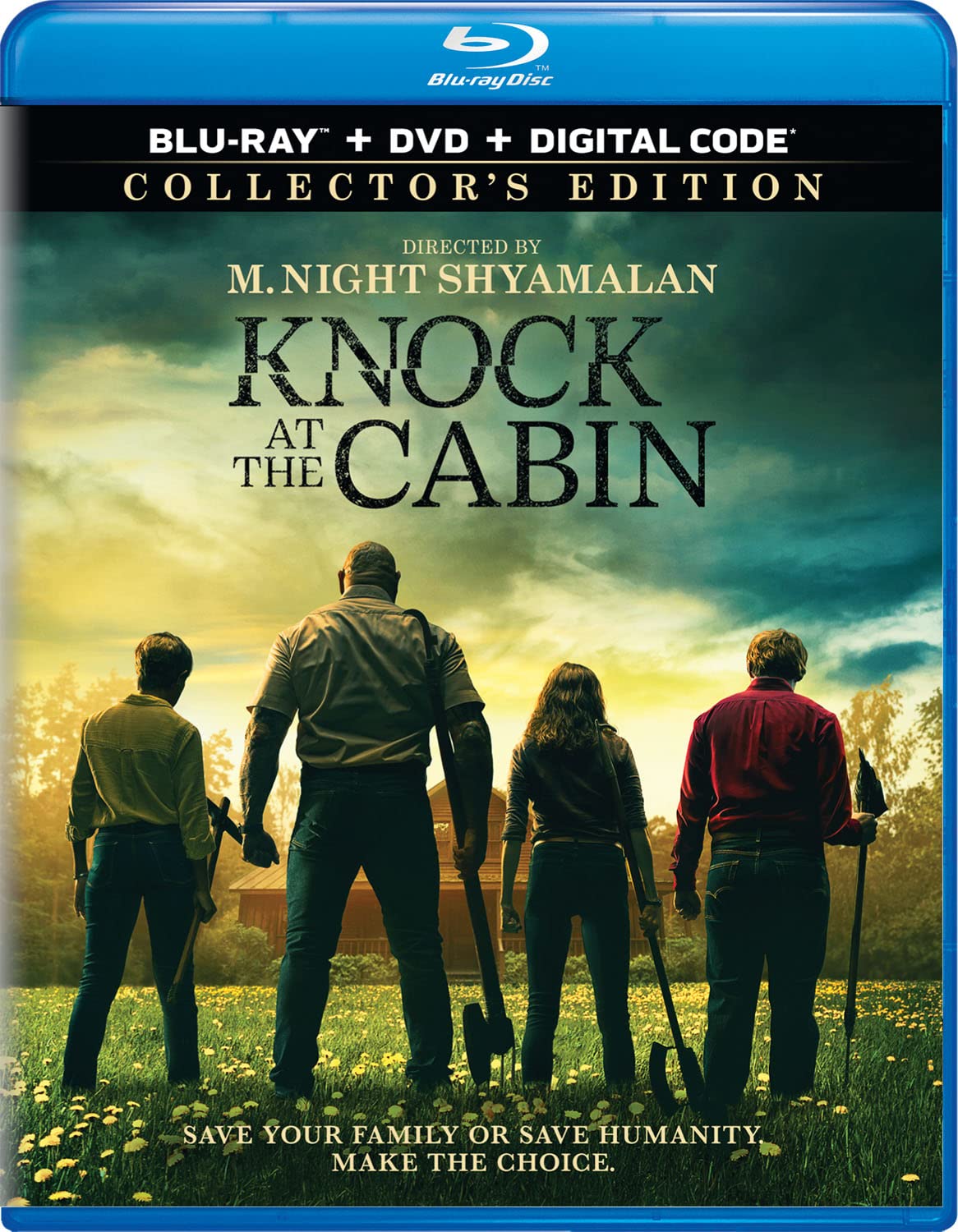 Knock at the Cabin (Blu-Ray + DVD + Digital)
