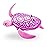 Robo Alive Robo Turtle Robotic Swimming Turtle (Green + Pink) by ZURU Water Activated, Comes with Batteries, Exclusive (2 Pack)
