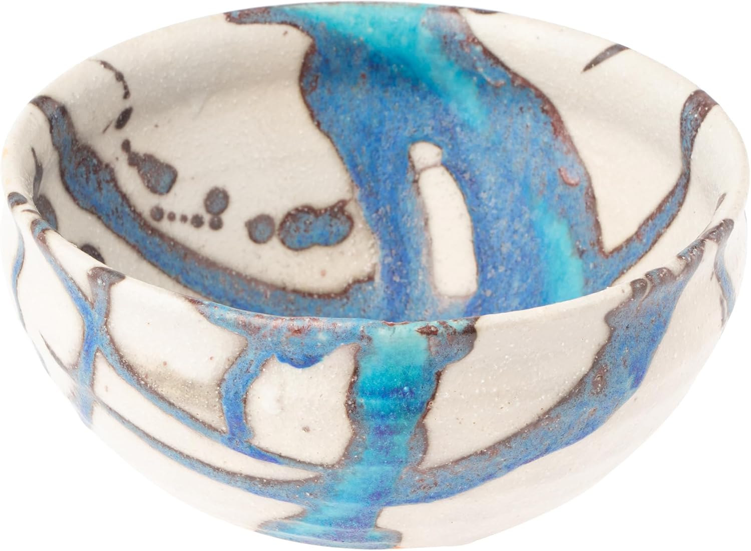 新品波佐見焼勲山窯楕円小鉢ダリアライトブルー J-kitchens 勲山窯