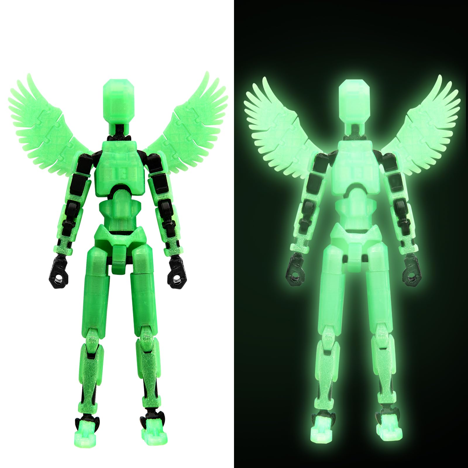 Amazon.com: MerryXD T13 3D Action Figure,Assembly Completed