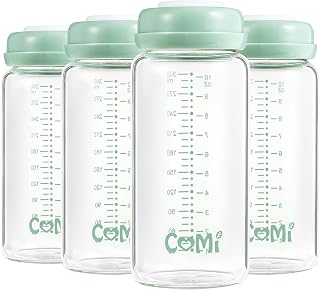 COMI Wide Neck Glass Breastmilk Collection
