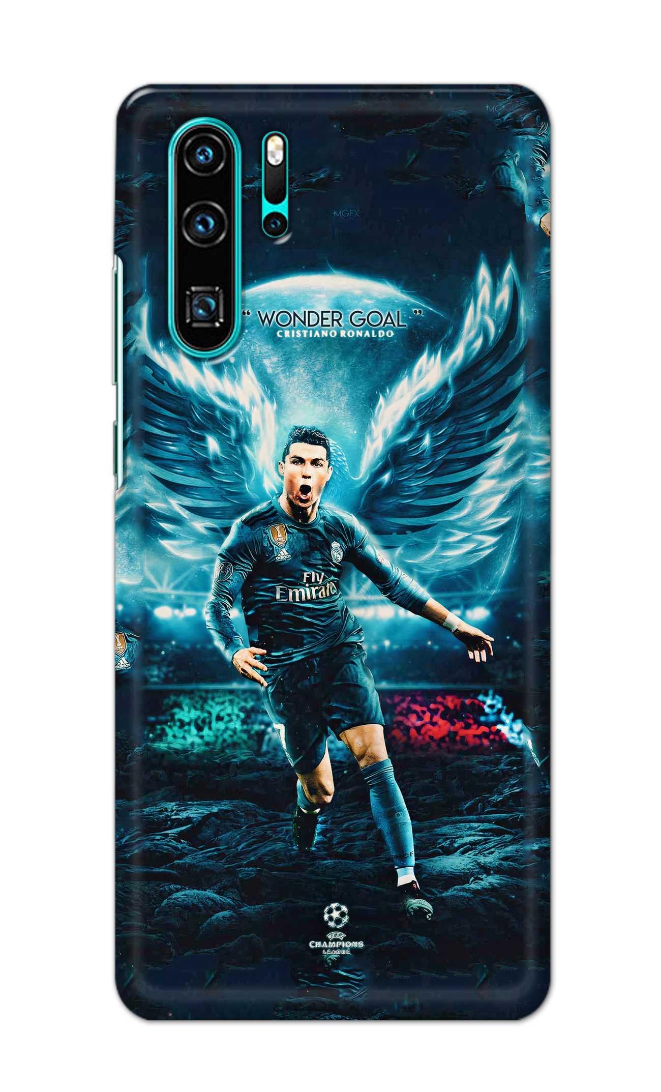 Printed Hard Back Case Cover for Huawei P30 Pro Back Cover (Famous Football Player -K2) -170225(FB)