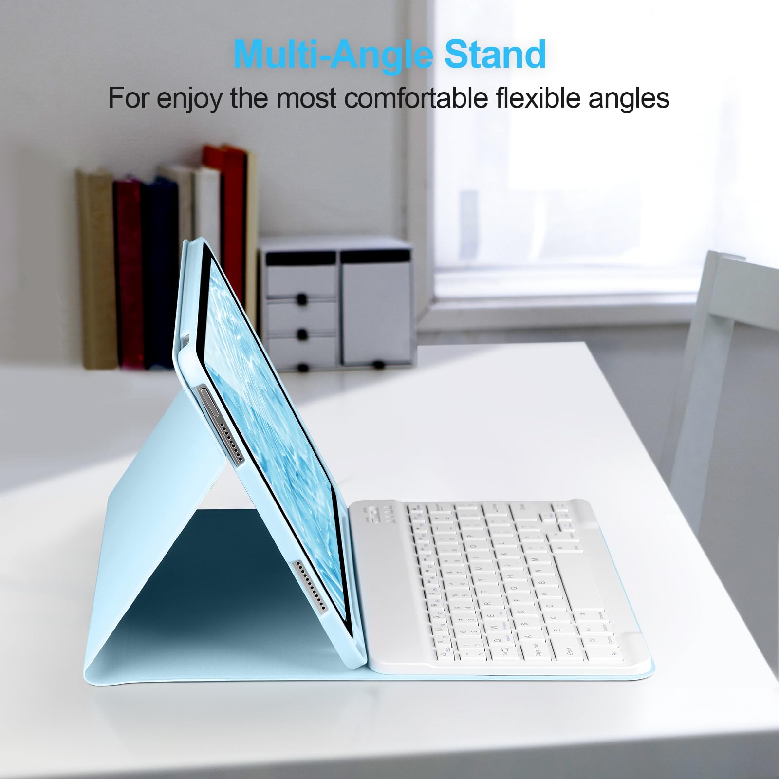 Amazon.com: Keyboard Case for iPad 9/8/7th Gen 10.2'',Case with