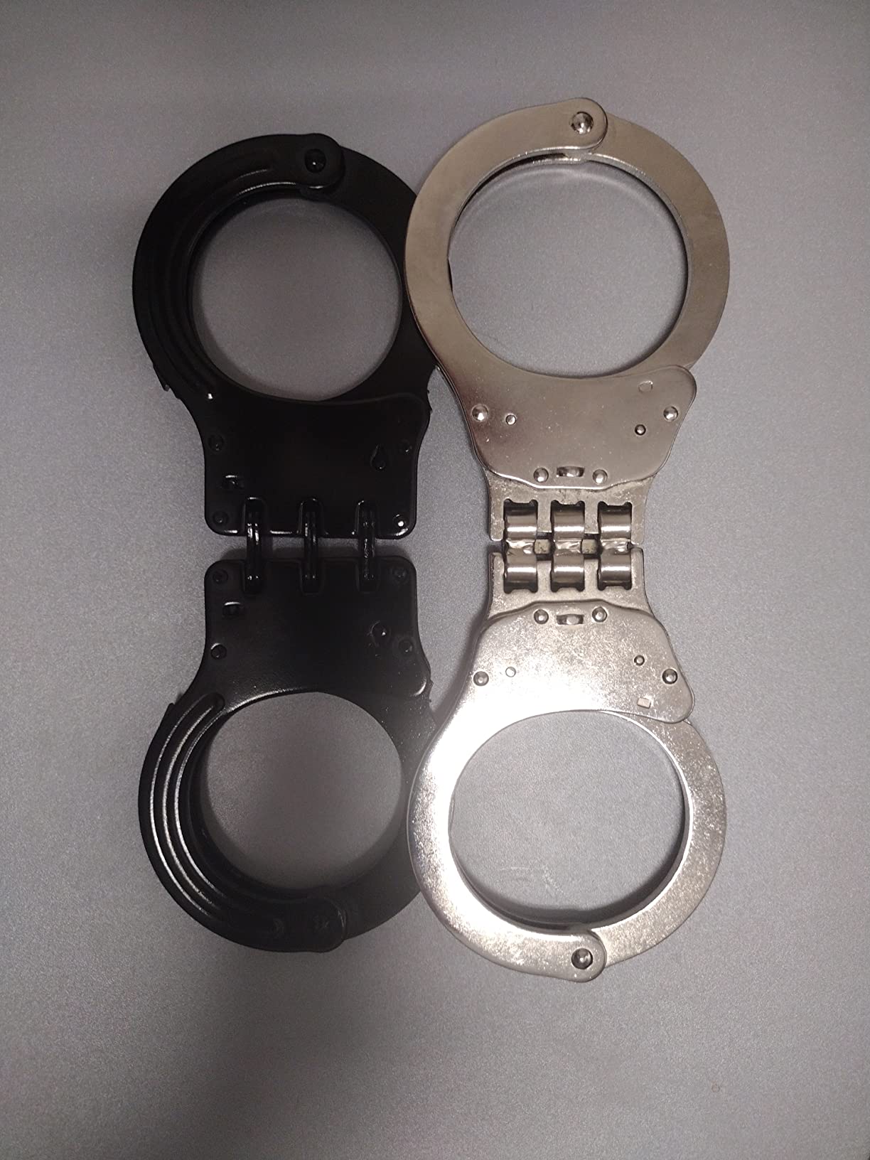 7/mo Finance Handcuffs Hinged Handcuffs Police Handcuffs Double Lock