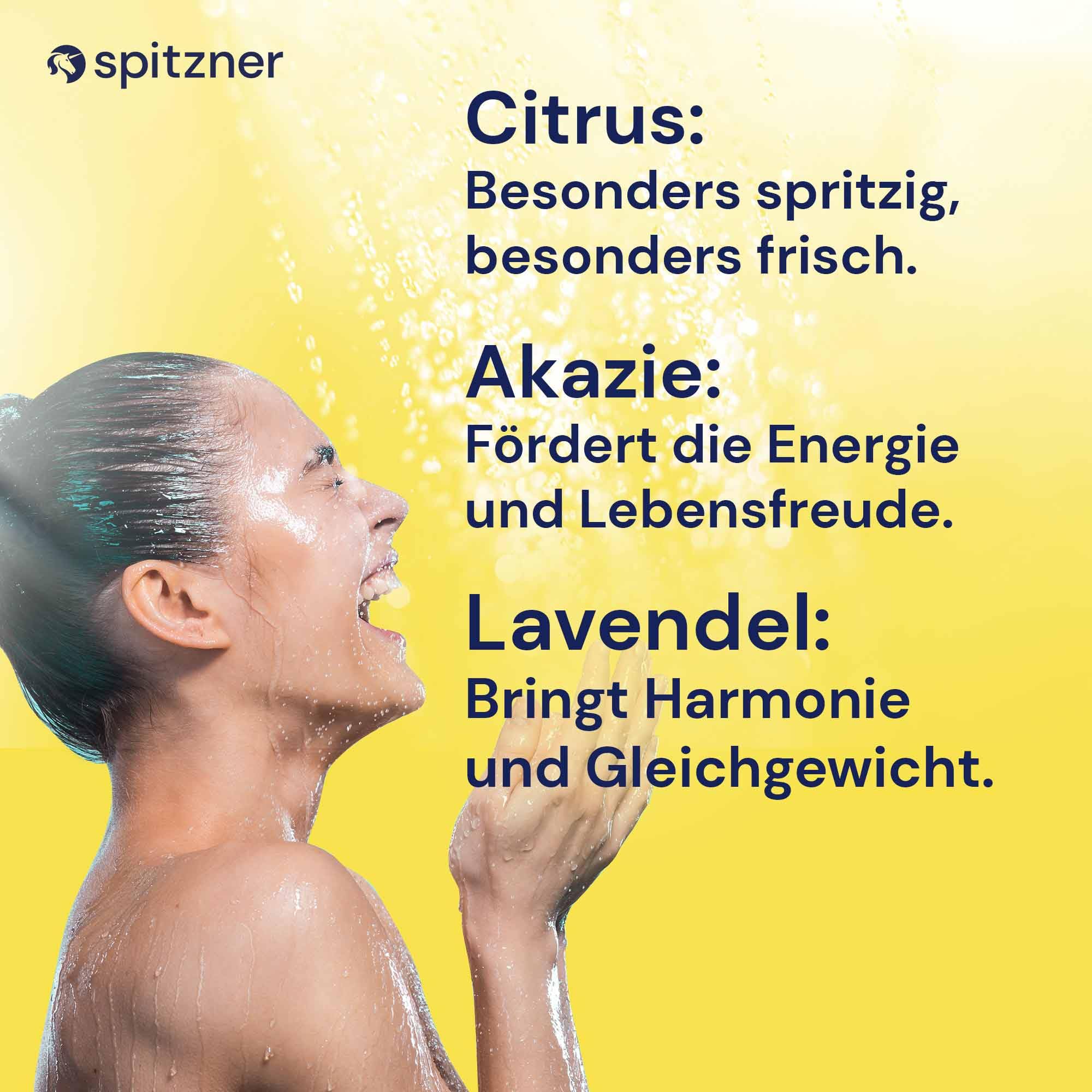 Ensemble de mousse de douche Spitzner Power, 3 pièces.