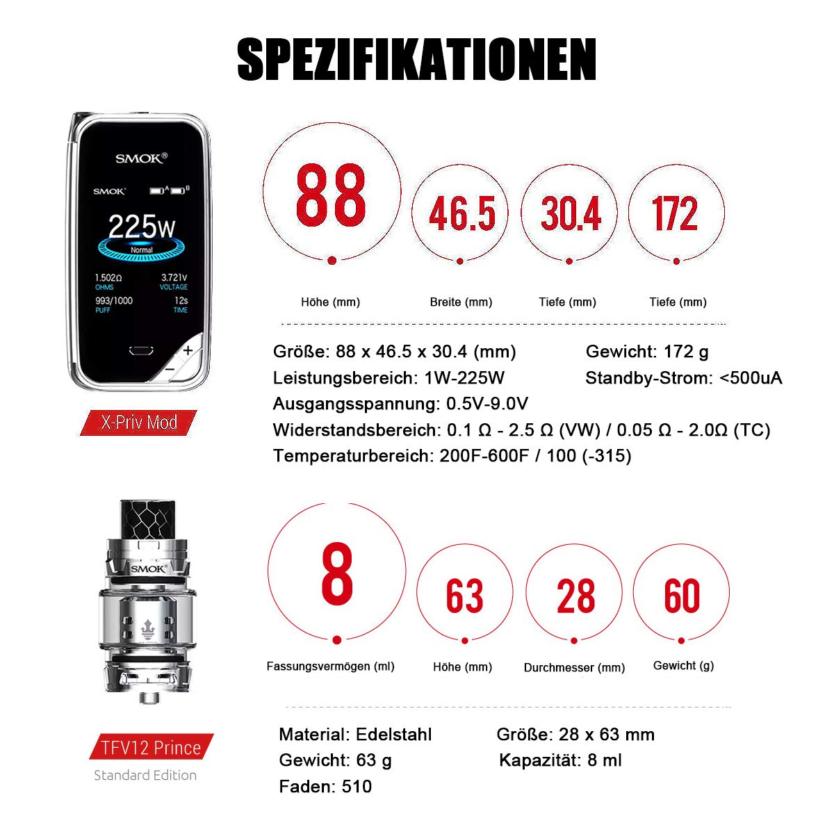 elfbar nachfüll pod läuft aus SMOK X-Priv Kit – Vapecould