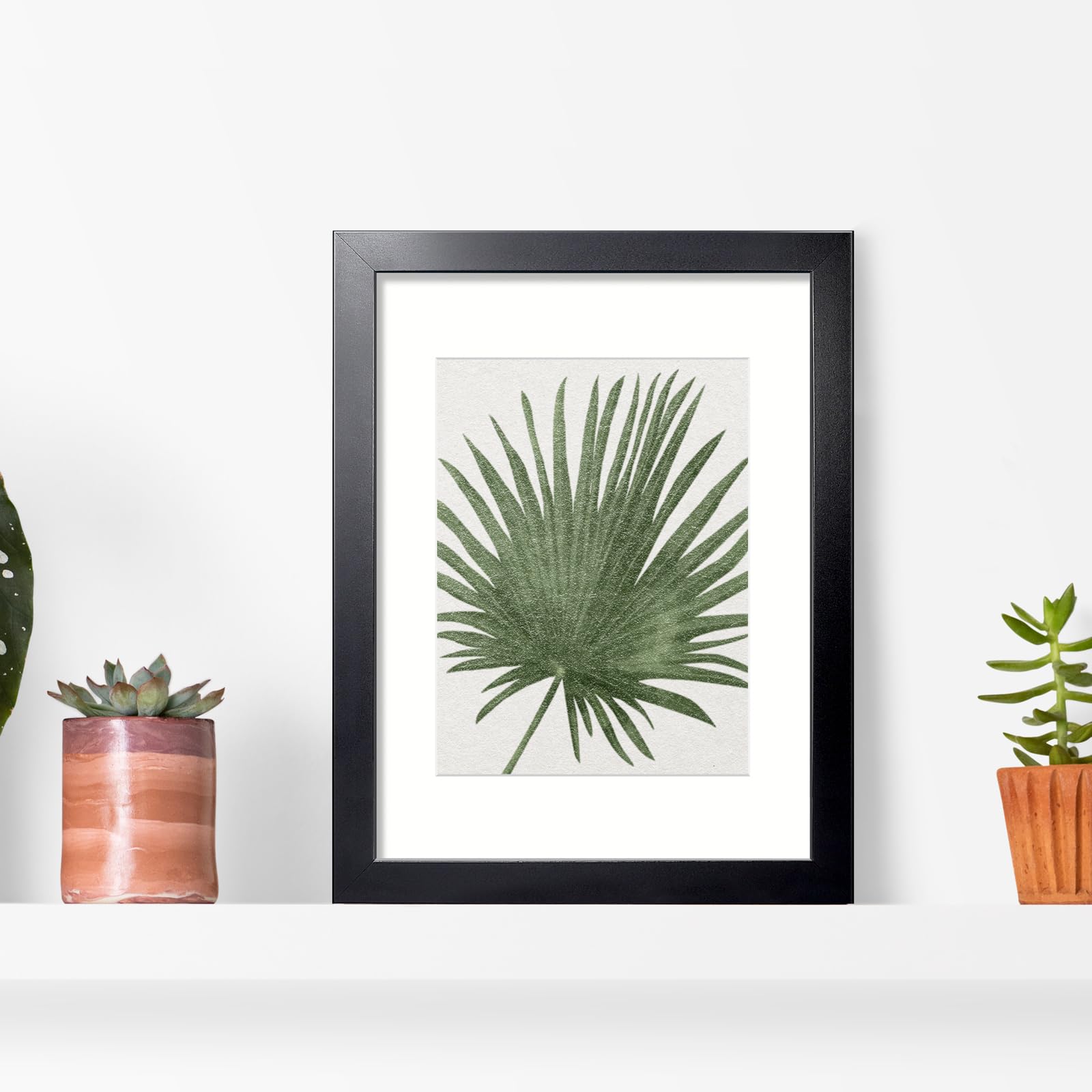 LaVie Home 6x10 Picture Frame Black - Wall Mount & Table Top Display Photo Frame