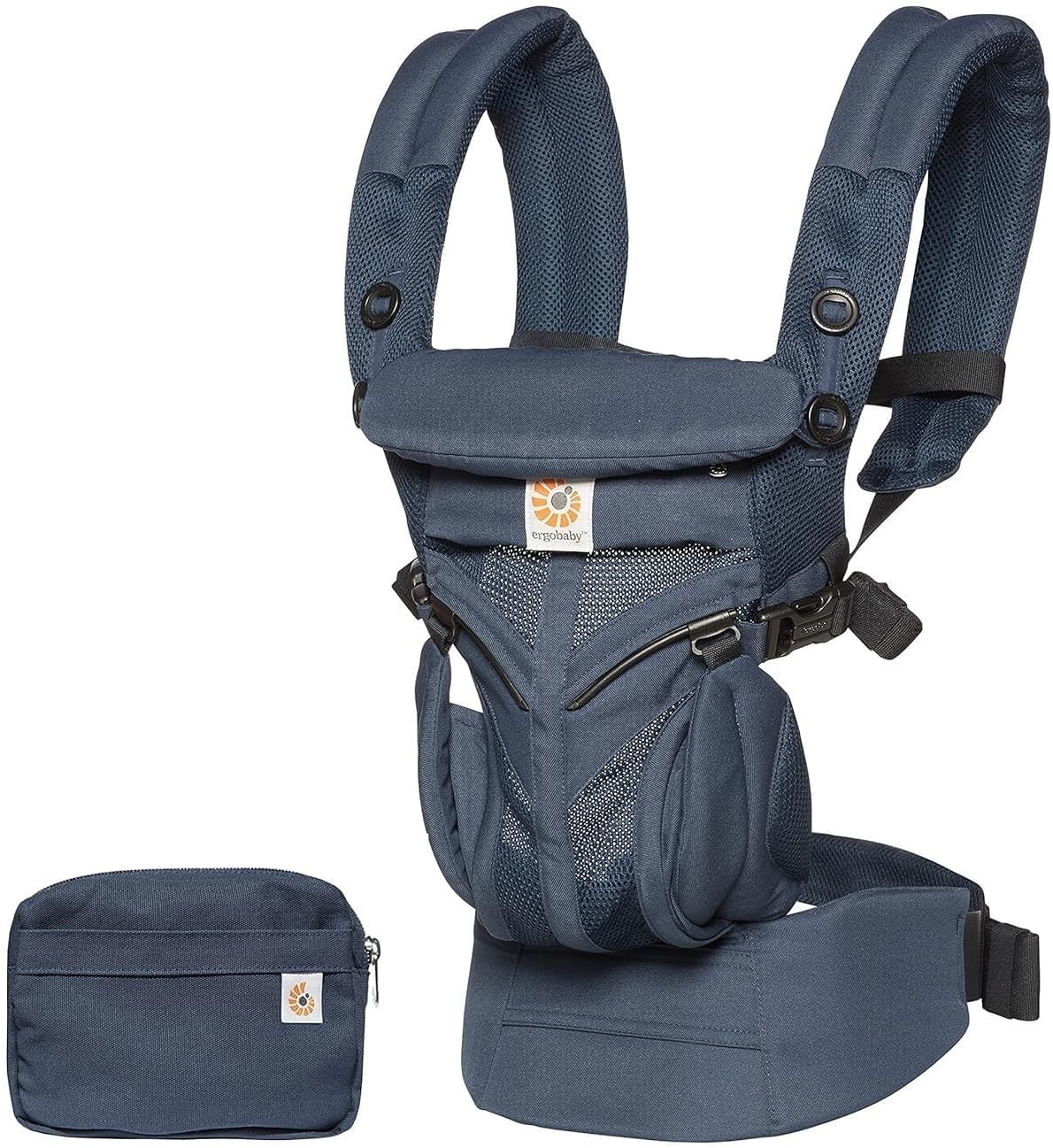 ergobaby black and camel