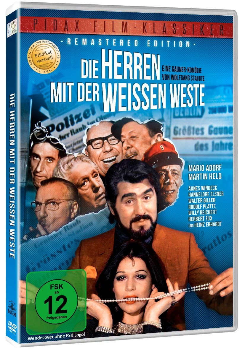Die Herren mit der weißen Weste / Mit dem PRÄDIKAT WERTVOLL ausgezeichnete Krimikomödie (Pidax Film-Klassiker)