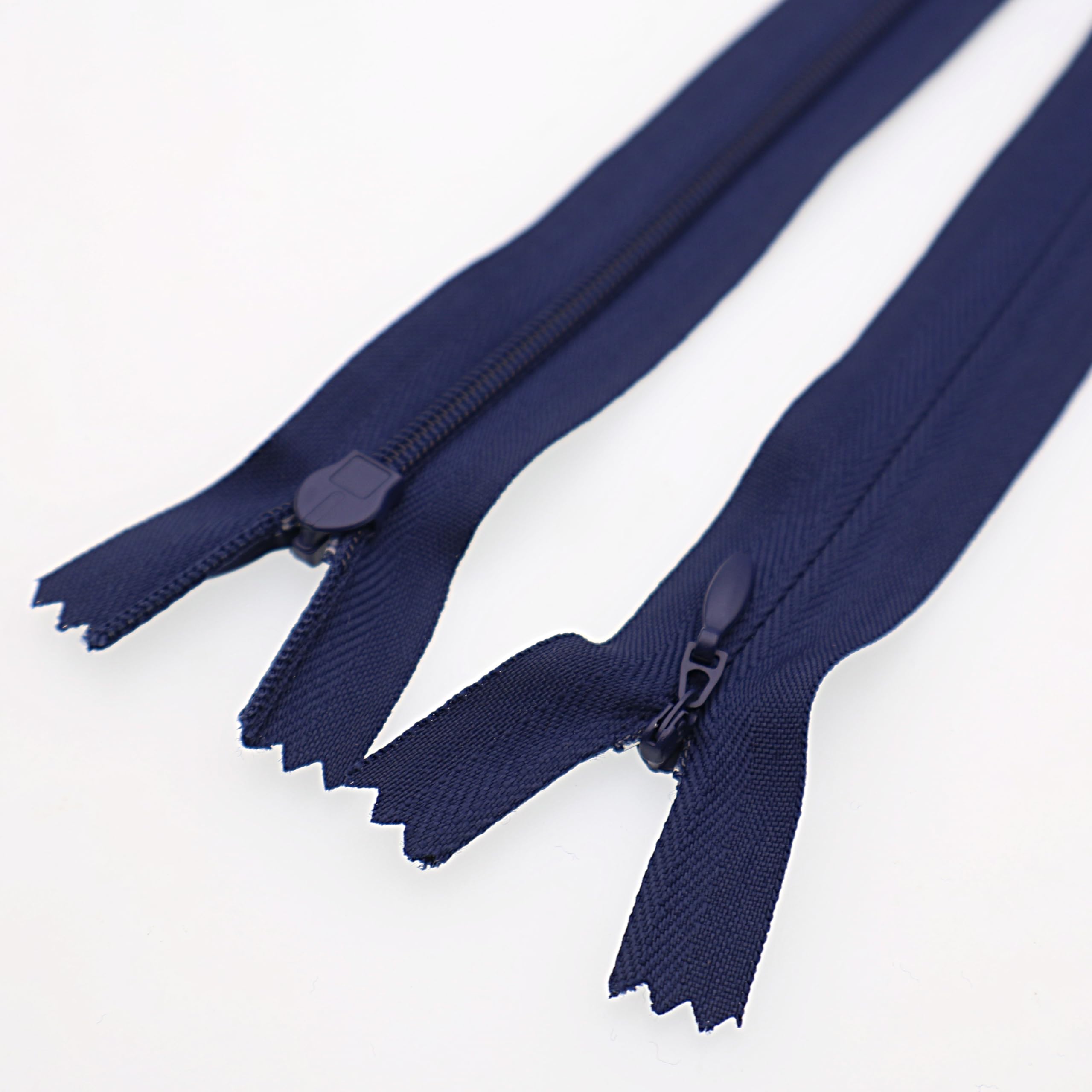 12 Inch Invisible Zips, Close End Nylon Hidden Zip for Handmade Garment Bags, Home Textile, Tailor (30PCS, Navy Blue) YIGUANXIN - Image 3