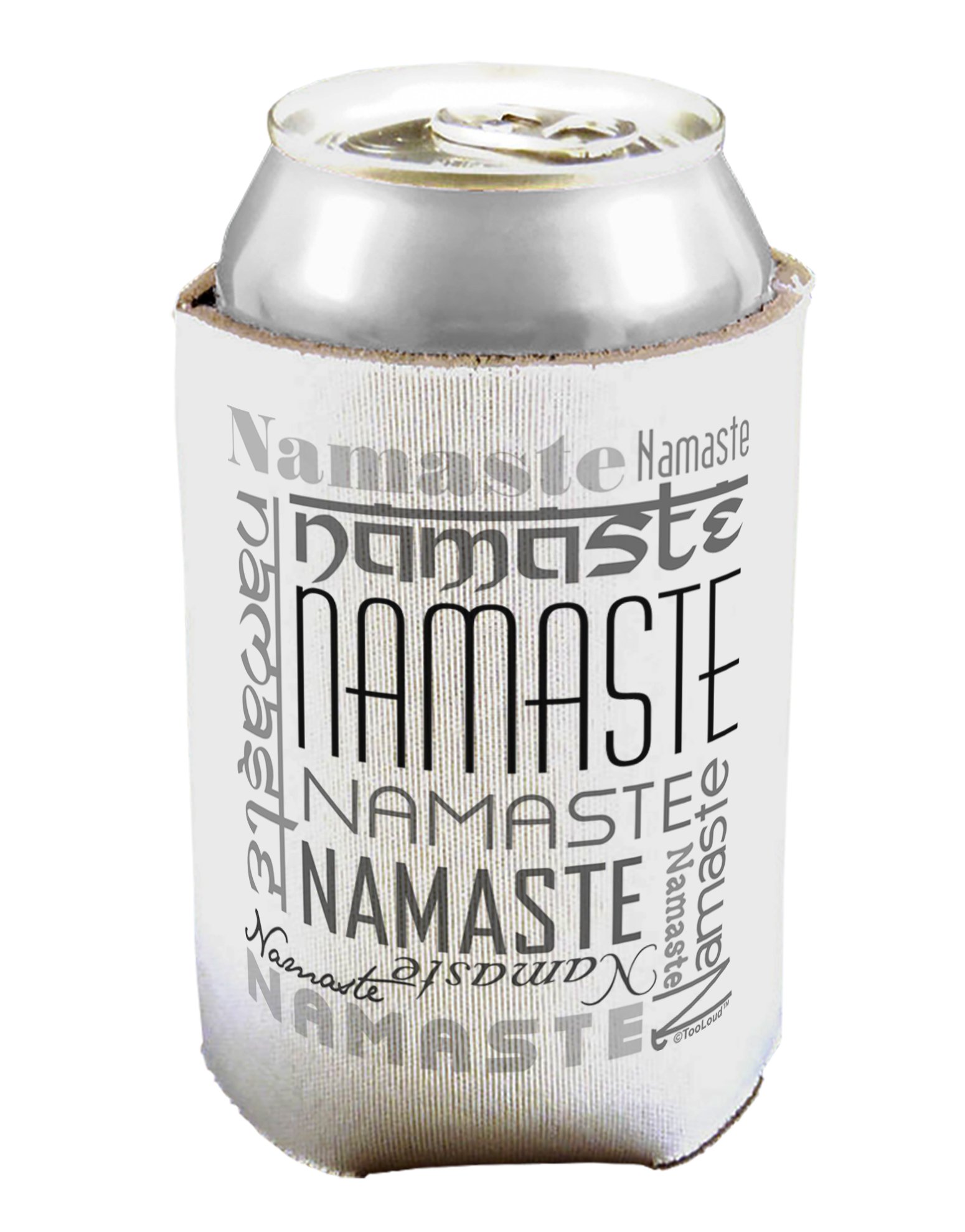 TOOLOUD Namaste Rectangle Can/Bottle Insulator Cooler - 2 Pack
