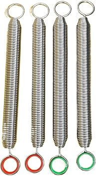 Pilates Reformer Springs 4pcs in Set Pilates Reformer Pilate Equipment Accessories Stability Chair Yoga Music Wire Steel Tension Springs