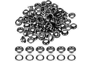 Durable Black Eyelets Kit - Elevate Your Craftsmanship