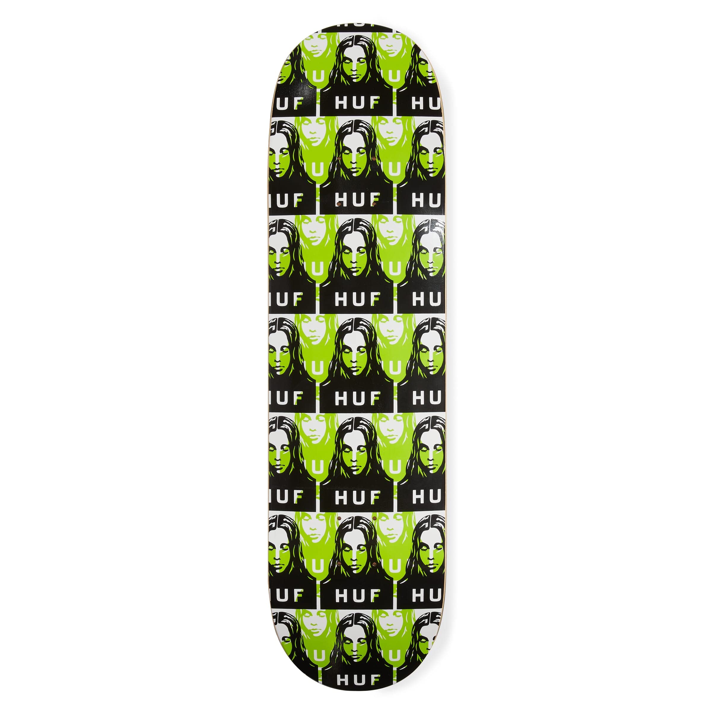 Amazon | HUF x X-Girl スケートボードデッキ - ナチュラル - スケート 