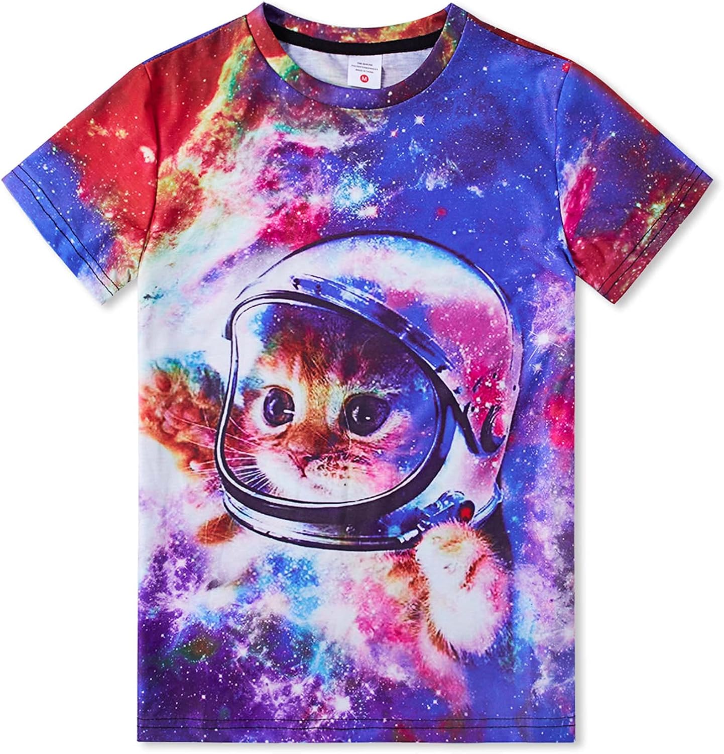 UNICOMIDEA Kids Boys Girls T-Shirts Crewneck Tees Graphic Short Shirts for 6-16 Years Old