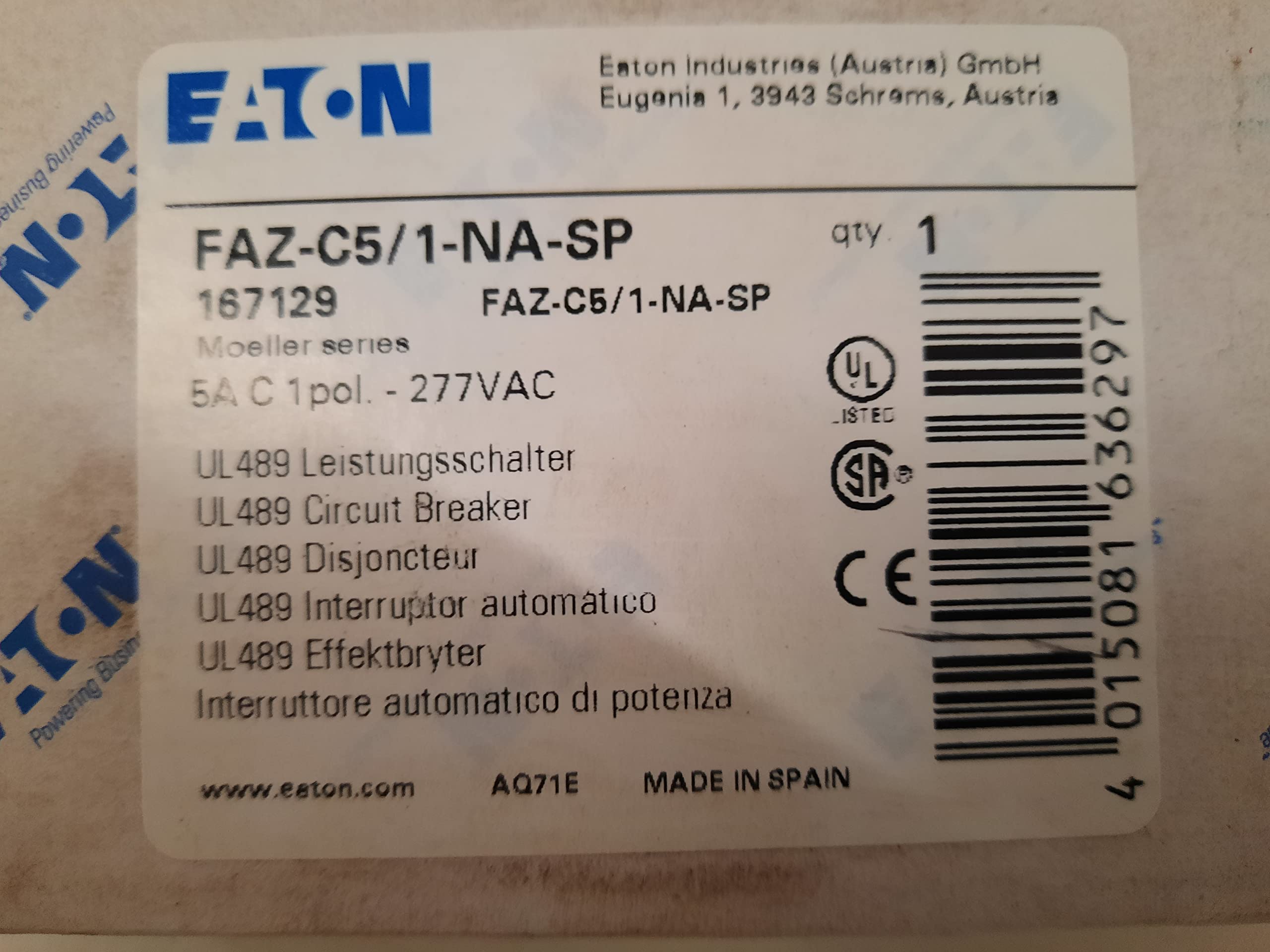 FAZ-C5/1-NA-SP: Amazon.com: Tools & Home Improvement