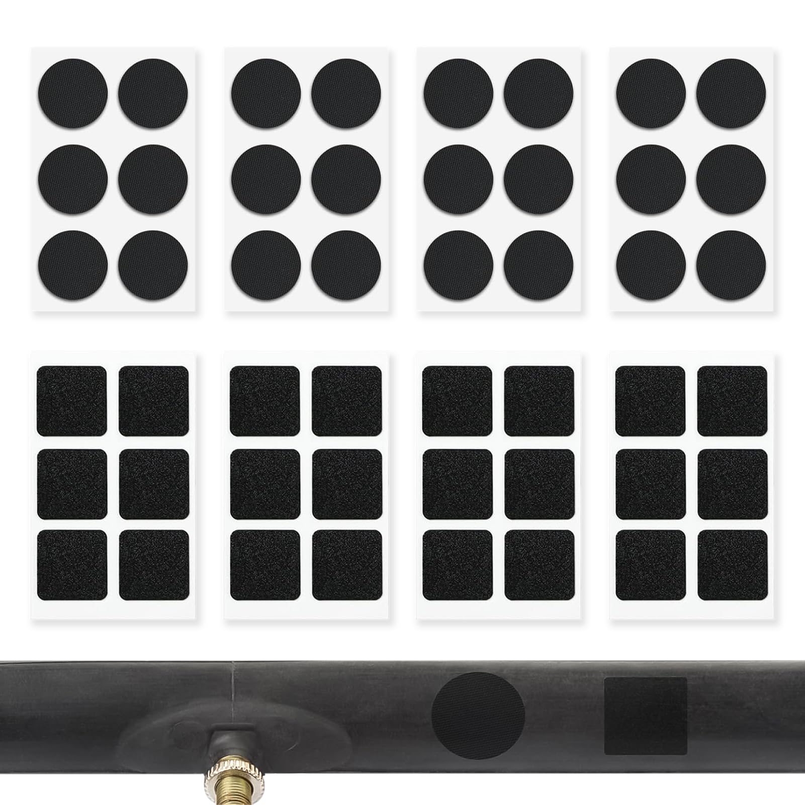 Kit Riparazione Forature Bici Senza Colla - 15 Toppe Autoadesive Per Camera D'Aria, Facili E Veloci - Foto 4