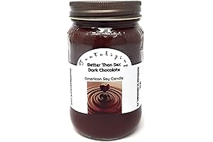 Dark Chocolate Soy Candle, Aromatherapy Sex Chocolates