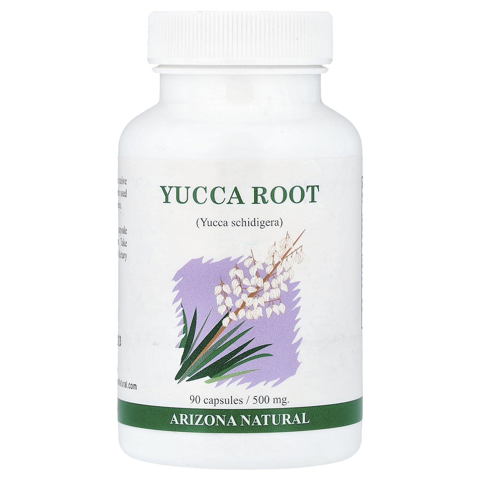 ARIZONA NATURAL YUCCA ROOT,500MG, 90 CAP