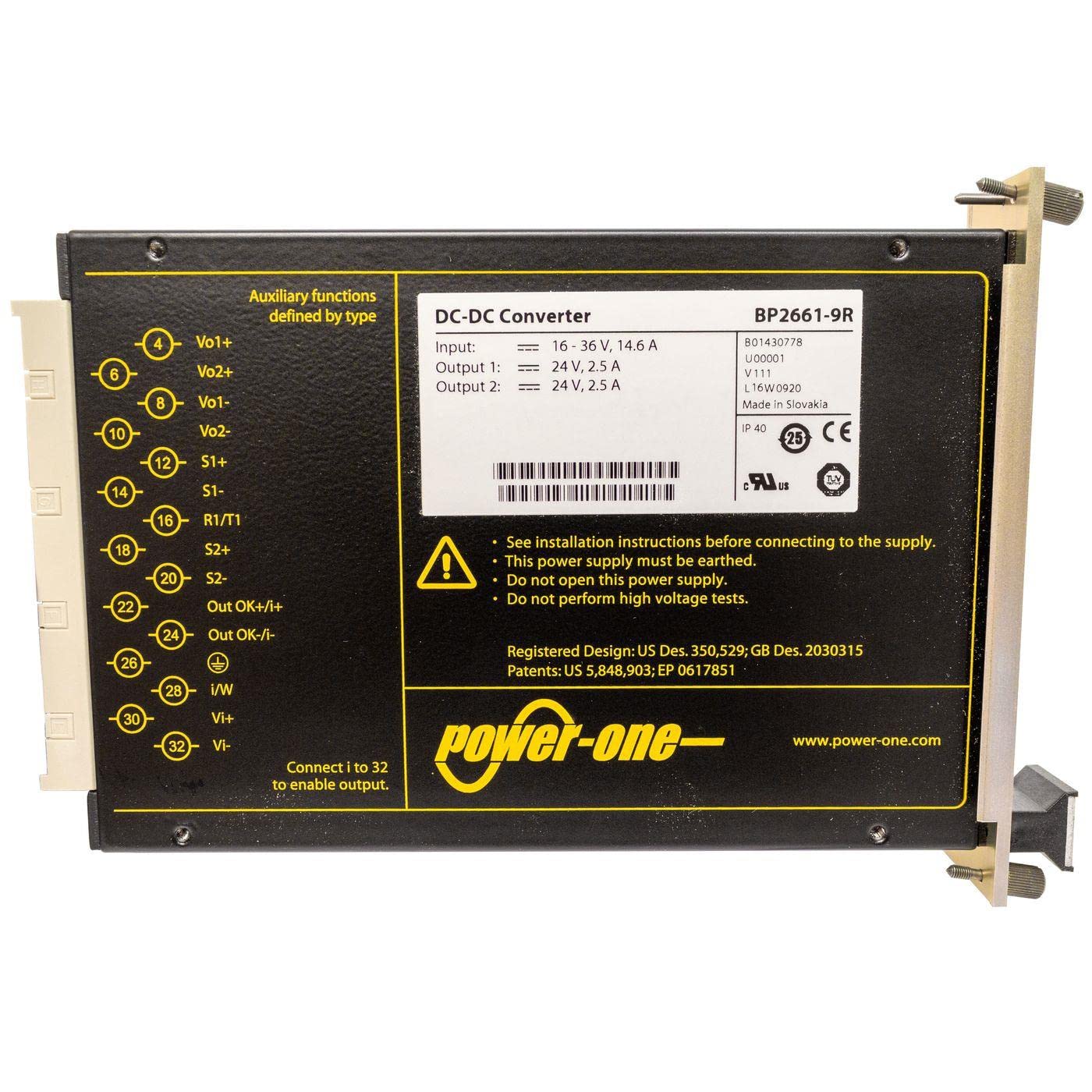 Waterproof 480W converter 48V to 24V • DWE Waterproof 480W converter 48V to 24V • DWE