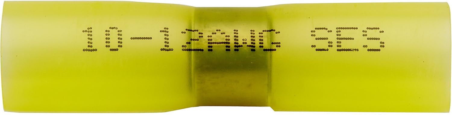 Master Appliance 11822 Industrial Quality Solderseal Heat Shrink Butt Connectors, Ring Terminals, Spade Terminals, Coupler Assortment Kit, Waterproof Electrical Marine Automotive Terminals, 135 Pieces