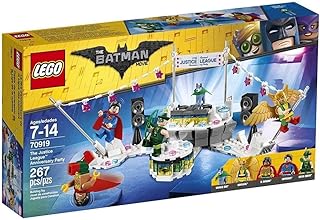 BATMAN MOVIE DC The Justice League Anniversary Party 70919 Building Kit (267 Piece)