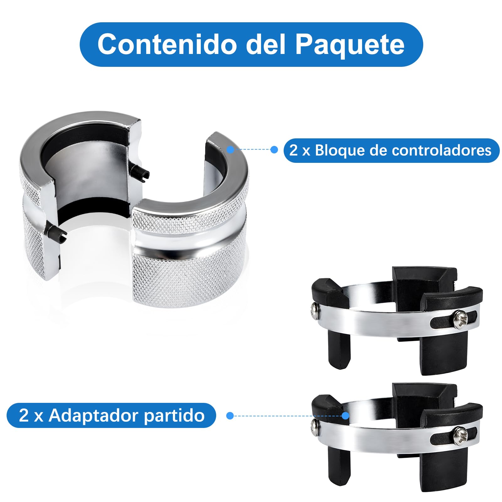 Fork Seal Driver 30-45 mm, Retenes Horquilla Moto de Acero al Carbono con 2 Anillos de Sellado