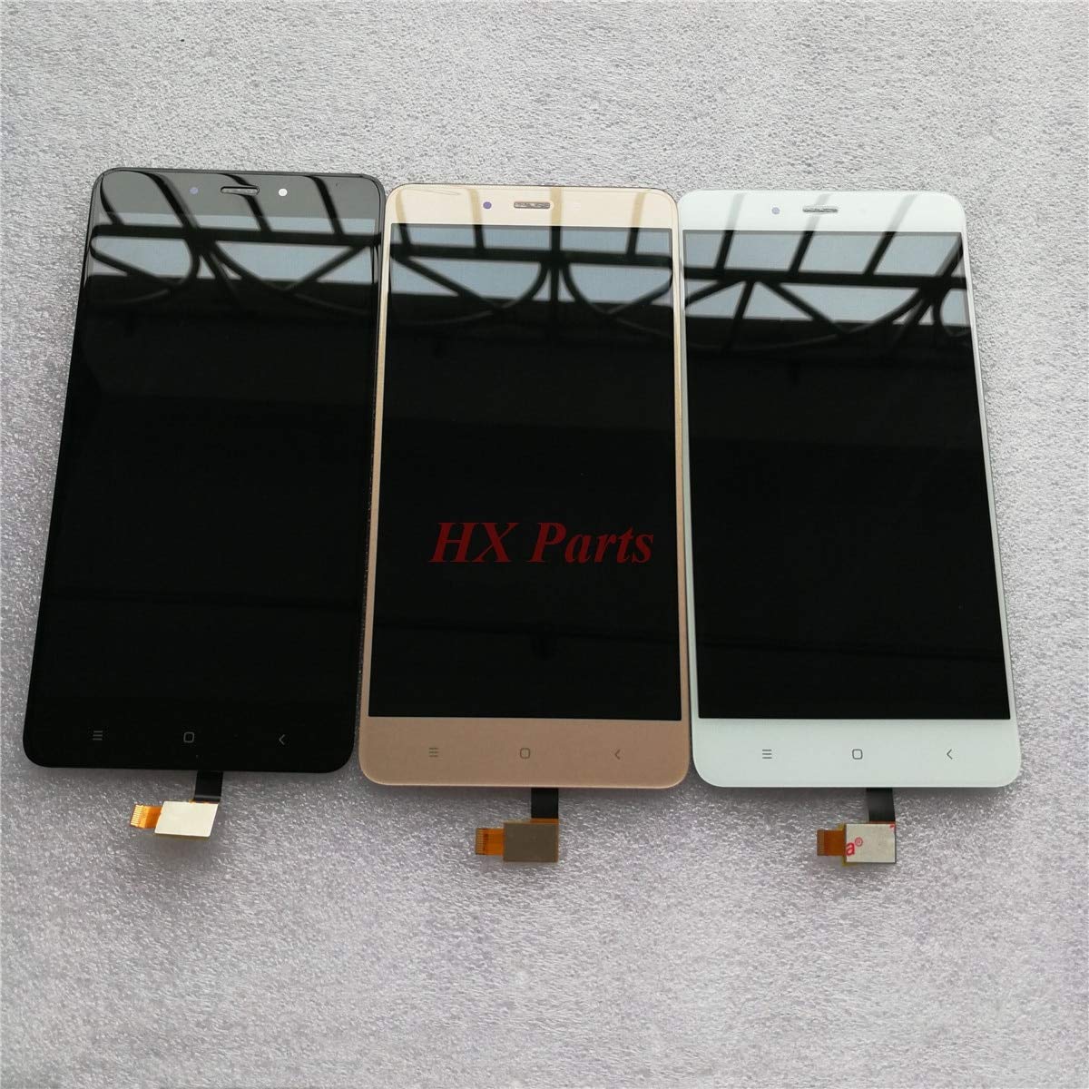 Mobile Phone LCD Screens - BKparts 5.7" 5pcs LCD For Infinix Note 4 Pro X571 LCD Display Touch Screen Complete Assembly Glass Digitizer Replacement